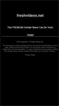 Mobile Screenshot of freshvideos.net