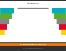 Tablet Screenshot of freshvideos.net